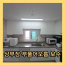 물오름법무사사무소 | 안산 상부장 부풀어오름 보수 싱크대 주방 누수 복구 필름 시공 공사