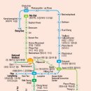 태국여행 방콕 MRT/BTS노선도 입니다. 태국호텔,태국밤문화,태국골프 이미지