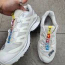 화이트세탁 | 살로몬 XT-4 화이트 스니커즈 황변 변색 복원 방법 (실제 세탁 후기)