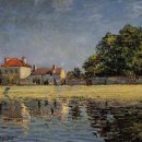 유렵의 거장 알프레드 시슬레(Alfred Sisley)의 그림 이미지