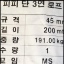 [판매완료]로프 pp로프 45mm 200m 피피로프 45미리 한일어구상사 pp로프할인판매 이미지