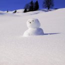 눈사람 이미지