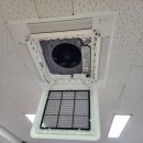 정선중학교 | 정선중학교 삼성 천장형 냉난방기 시공