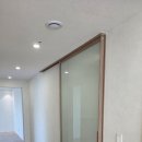 흥덕마을5단지 호반베르디움 | 용인 흥덕마을 5단지 호반 베르디움 아파트 | 패브릭 접합 유리 원슬라이딩 도어 현관 중문