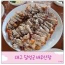 진동계곡산장1 | 대구 달성군 바베큐 맛집 바우산장 가성비 계곡 식당