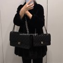 짐 클래식(GYM classic) | 샤넬 클래식 미듐 vs 라지 비교 후기｜가격 인상 전, 실제로 써보니 차이점은?