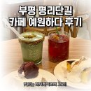 부평 평리단길 특별한 음료와 디저트가 있는 카페 ‘예원하다’ 내돈내산 후기🌳🌿