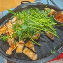 도심 - 공간 | 대구 동구 방갈로 삼겹살 소문난 초가집 맛집후기