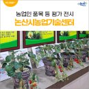 논산시농업기술센터 | 논산시농업기술센터에서 농업인 품목 등 평가 전시