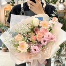 남동102 | 인천 꽃배달 남동구 꽃집 M 꽃다발 당일 무료 배송 후기 / 모두의정원