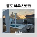 청도펜션 추천, 하우스엣코 엣지 내돈내산 이용후기