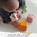 아리몰 | 아리몰 아기 소근육발달 동물 소프트 블럭장난감 솔직후기