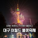 (주)이월팜 | 대구 아이랑 가볼만한곳 이월드 불꽃축제 다녀온 후기