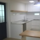 창동 대우그린아파트 32평형....블루와 우드의 깔끔한 이미지