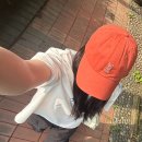 [DOD] 정해인 착용 모자 코튼 베이직 볼캡 추천 구매후기 리뷰 오렌지색 캠핑 디오디