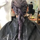 핑크헤어라인 이미지