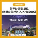 [소개] 한류와 문화코드, K학술확산연구소의 K-MOOC 강의