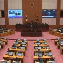 명장 정수장 이전 촉구 시의회 발표 - 김문기 시의원 이미지