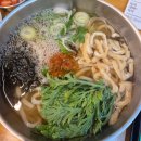 수유 국수천왕 옛날우동+떡볶이+김치전+멸치주먹밥 내돈내산 후기/메뉴