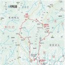 덕유산등산지도 이미지