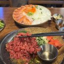 수원-0811 | [수원/화서] 분위기 깡패, 연어와 육회의 완벽한 조화 - 이자카야 우규 화서역점 솔직 후기