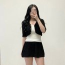 시예 샤샤 볼레로 가디건 블랙 루미 스커트 블랙 167cm 착용 솔직 후기
