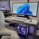 High N PC방 | [게이밍 모니터] 오디세이 G5 C34G55T 34인치 / 투모니터,내돈내산 실사용 후기, as후기