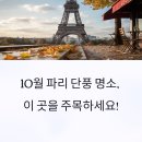 강변시민공원 공도교 벤치 옆 | 10월 파리 단풍 명소 지도부터 포토스팟까지 완벽 가이드