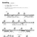 the Beatles 악보 Something 이미지