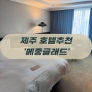 제주 메종글래드 호텔 가성비 분석! 가족여행 숙소로 어땠을까?