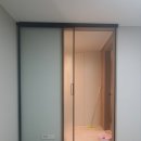 파크에비뉴원룸 | 경산 신대 부적 아이파크 아파트 원슬라이딩 블랙 드레스룸 중문 시공 후기(이원 현관중문)
