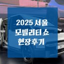 2025 서울모빌리티쇼 현장 후기 전기차와 로봇 기술의 미래 | 서울모빌리티쇼