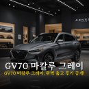 GV70 마칼루그레이 유광 매트 브라운시트 할인 가격 후기