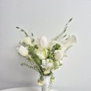 오브제-꽃과빛 | 전주 부케 말리기 선물 추천, 친구에게 감동 주는 레진 오브제 아치화병 제작 후기