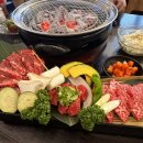 철산역데이트 철산역술집 규야마루 야끼니꾸 3종 세트 육회 유부우동 저녁 먹은 후기