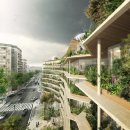 ﻿Jacques Ferrier Architecture Unveils Their Multi-Layered City Design for Reinventer.Paris 이미지