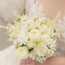 [Flo_Elim_FLOWER] 퓨어블론디 믹스 본식 부케 후기 / 퓨어블론드 장미 / 김연아 장미 부케 / 화이트...