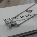 여자분들을 위한 다이아몬드 플래티늄목걸이 소개 이미지