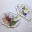 꽃누르미(압화) 레진공예 이미지