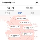 2024년 10월 19일(토) 242차 정기산행(오대산) 좌석신청방 이미지