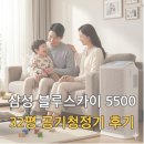 블루스카이 | 삼성 공기청정기 32평 가성비 추천 | 블루스카이 5500 사용 후기