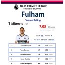 [18-19 EPL Season Player Rating] – Fulham FC 이미지