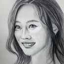 연필인물화 이미지