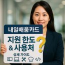 [행복대학] 쉽게 풀어쓴, 직업훈련(Hrd)참여 | 내일배움카드 지원 한도와 사용처 상세 가이드