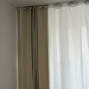 화이트 하우스 | 속커튼 화이트 비침없는 쉬폰커튼 추천 사라하우스 밀크화이트 실사용 후기