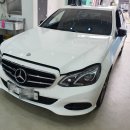 벤츠 E-CLASS 롱크랙 파손 대전자동차유리교환 / 교체 자동차유리 전문점 대전한카오토글라스