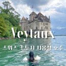 스위스 소도시 여행 , 시옹성 호수 수영 코스 추천