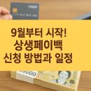 산정온누리약국 | 9월부터 시작! 상생페이백 신청 방법과 일정