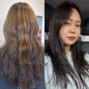 인화초등학교 | 제주 미용실 보름헤어 제주인제점에서 가을 분위기에 맞게 초코브라운으로 톤다운 염색 후기
