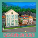 멍냥스쿨 | [심즈4] 수영장 카페 Pool Cafe :: NO CC 부지 배포